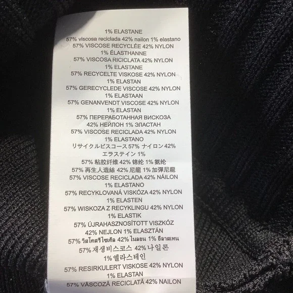 Michael Kors Womens Black Pleated Drop Waist Dress Mock Neck Size XL NWT - Picture 7 of 15